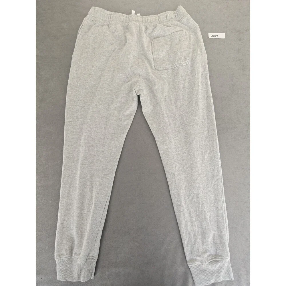 LRG Lifted Research Group Gray Fleece Jogger Sweatpants Men's Large
